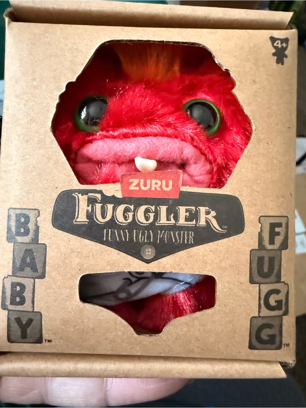 ZURU Fuggler Baby Monster Plush — Red